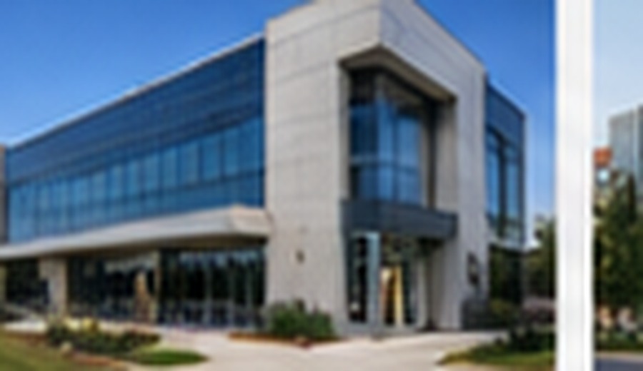 Modern commercial office building